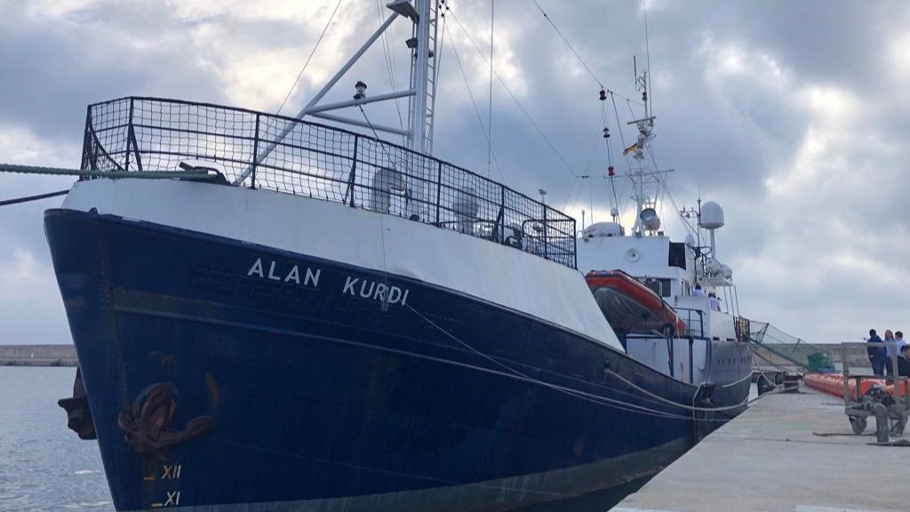 Imagen del barco en su escala en Palma
