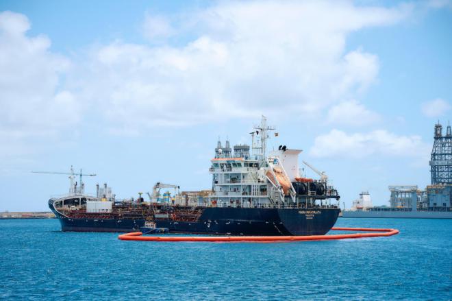 El Puerto de Las Palmas supera con éxito el simulacro de vertido de combustible