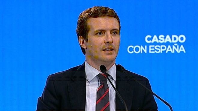 Casado sobre Sánchez: 'Está en modo avión. Le importa un bledo España'