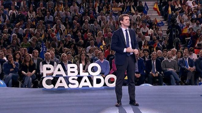 Casado apela a los votantes de Vox en el cierre de campaña