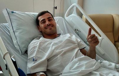 Casillas no tendrá secuelas del infarto pero los médicos no quieren hablar aún de su futuro