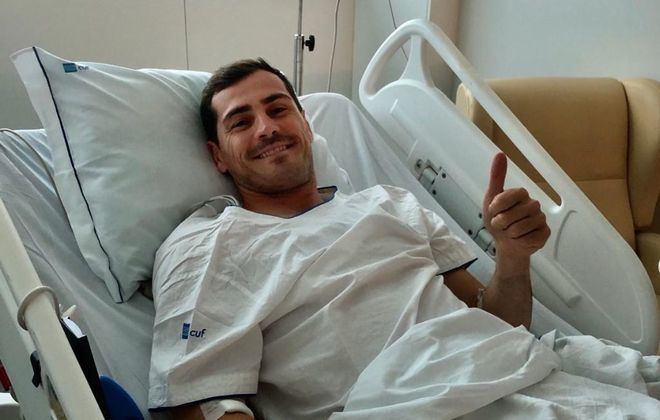 Casillas no tendrá secuelas del infarto pero los médicos no quieren hablar aún de su futuro