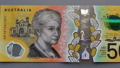 Australia imprime los billetes de 50 dólares con faltas de ortografía