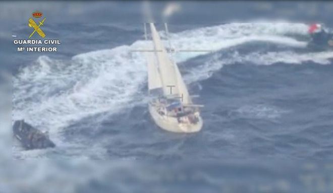 Interceptan un velero que se dirigía a Baleares cargado con 600 kilos de cocaína
