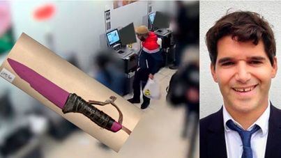 Comprando cuchillos en un 'super': primeras imágenes de los terroristas que asesinaron a Ignacio Echevarría