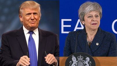 Trump y May barajan un acuerdo de libre comercio tras el Brexit