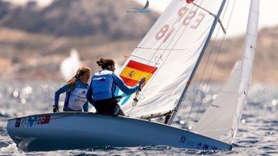 Patricia Cantero y Silvia Mas, terceras en la clase 470 en la Hempel World Cup Series 2019