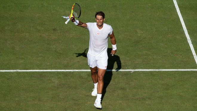 Nadal respeta las normas de Wimbledon pero cree que 'no son justas'