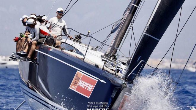 El 'Aifos 500' de Felipe VI acaba en quinto lugar en la Copa del Rey Mapfre de vela
