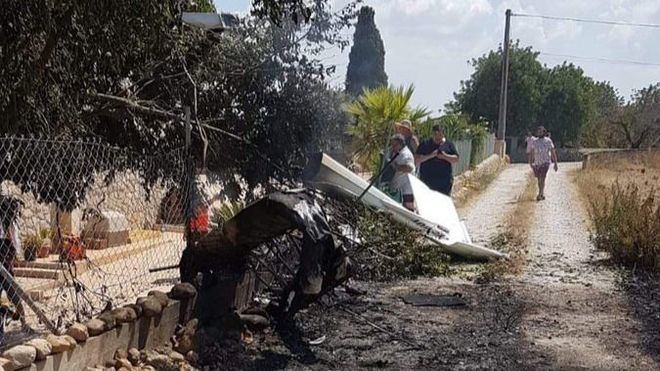 Tragedia en Mallorca: siete muertos al estrellarse un helicóptero y una avioneta