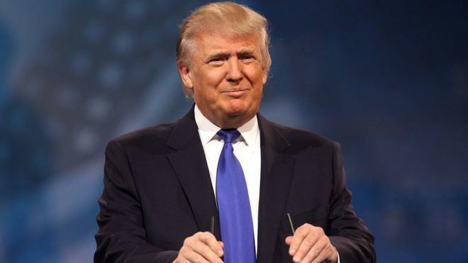 El presidente de los Estados Unidos, Donald Trump