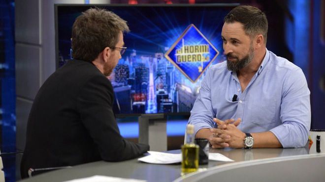 Abascal hace récord de audiencia en ‘El hormiguero’