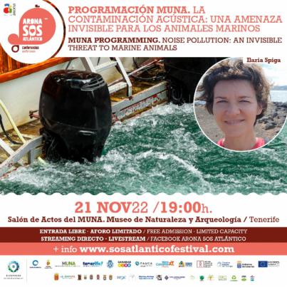 Arona SOS Atlántico alerta sobre la amenaza invisible de los ruidos para los animales marinos