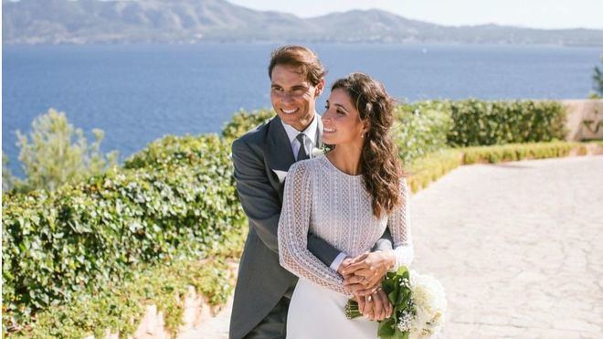 Primeras fotos de la boda de Rafa Nadal y María Francisca Perelló