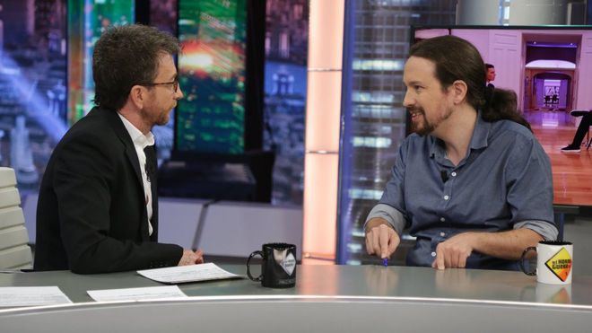 Pablo Iglesias, el candidato a presidente con peor audiencia en ‘El hormiguero’