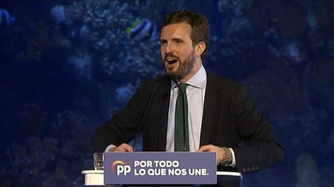 Casado dice que el PP no facilitará una investidura a Sánchez