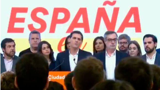 Rivera deja su futuro en manos de un Congreso Extraordinario tras la hecatombe del 10N