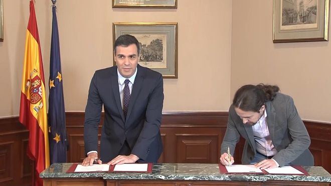 Sánchez considera 'imprescindible' el pacto con Podemos y pide el apoyo de la militancia