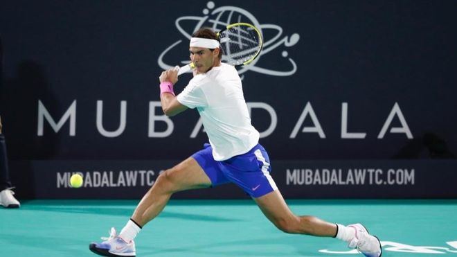 Nadal se lleva su quinto título en Abu Dabi