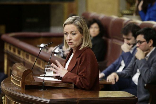 Ana Oramas vota no a la investidura de Pedro Sánchez