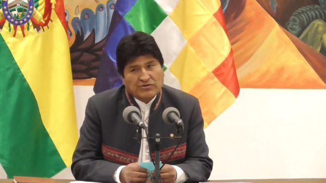 Morales no descarta volver a Bolivia y organizar milicias a la venezolana