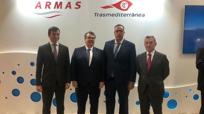 Competitividad e innovación, ejes de Naviera Armas Trasmediterránea para 2020