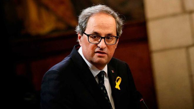 El Supremo mantiene la inhabilitación de Torra como diputado del Parlament