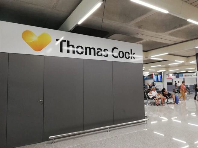 Thomas Cook entrega la carta de despido a sus empleados tras quebrar en septiembre