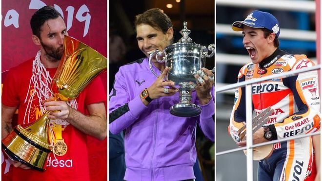 Nadal, Márquez y la selección española de baloncesto aspiran a ganar el 'Oscar del deporte'