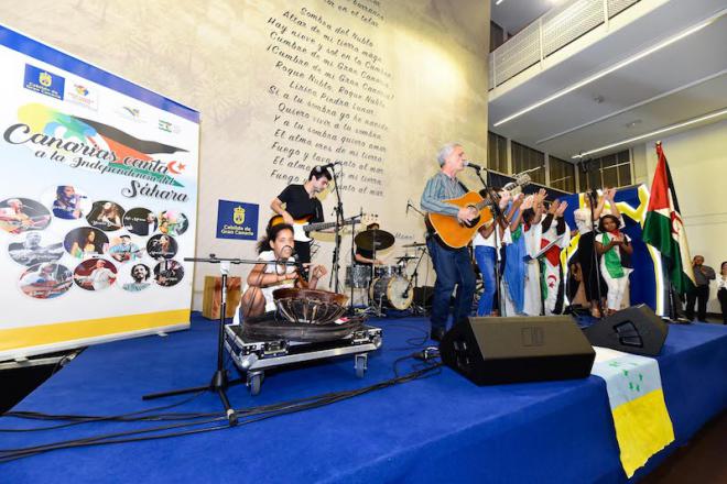 Luis Morera y Rogelio Botanz junto a once artistas reclaman libertad para el Pueblo Saharaui a través de sus canciones