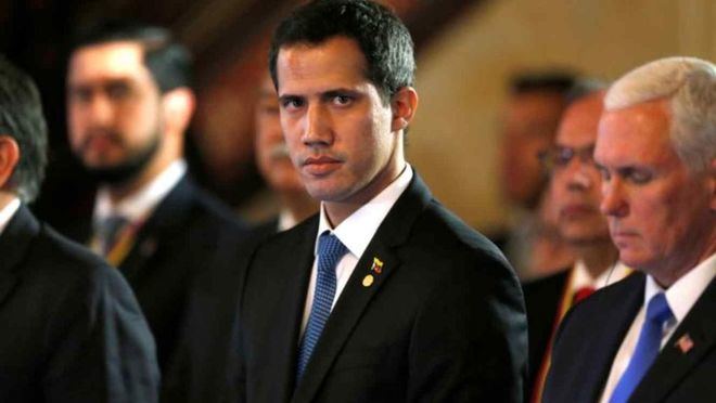 Guaidó denuncia un ataque armado de simpatizantes del presidente venezolano Maduro