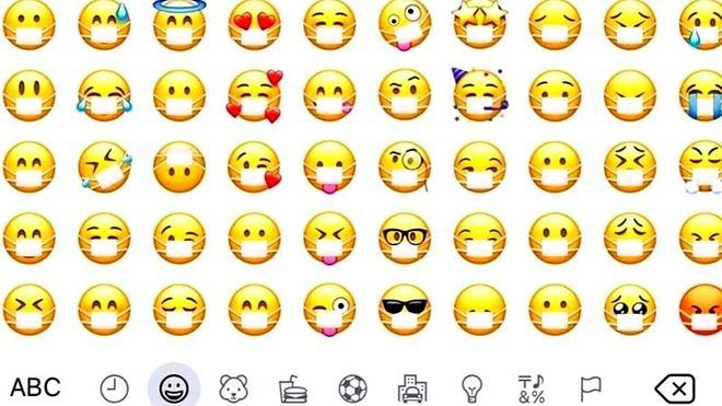 Los emojis se protegen contra el coronavirus