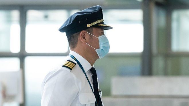 Los pilotos piden un plan urgente para prevenir el contagio del coronavirus en los aviones