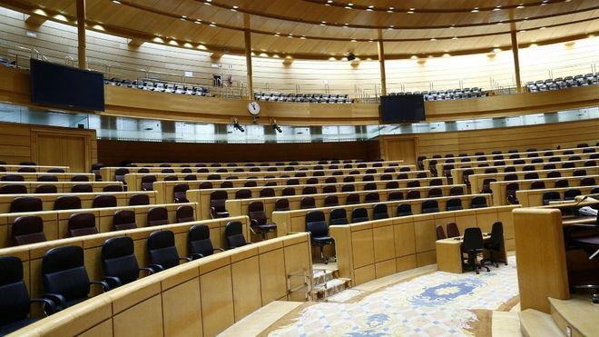 Pleno histórico en el Senado sin senadores y con voto telemático