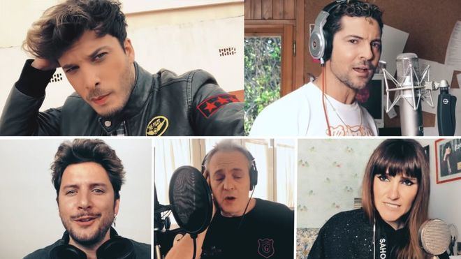 El emotivo ‘Resistiré’ frente al coronavirus de los artistas españoles desde sus casas