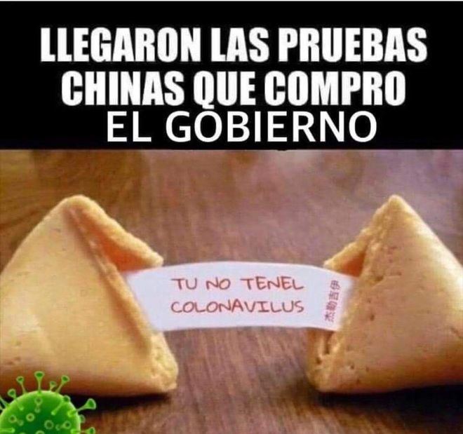 La infalible prueba del coronavirus comprada en China