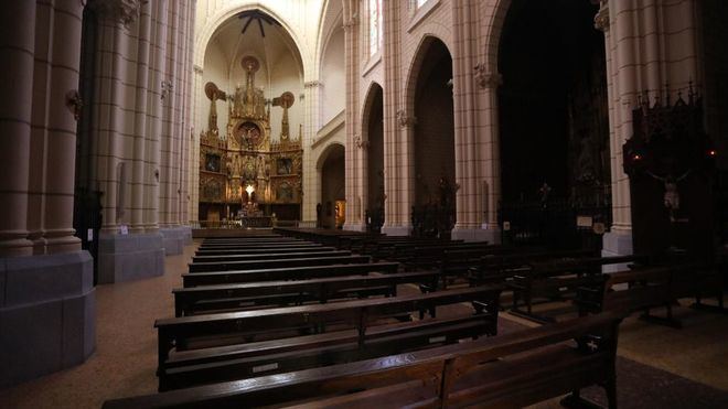A misa a partir del 11 de mayo, pero ocupando solo un tercio de la iglesia