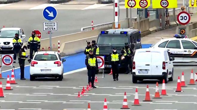 España abrirá fronteras terrestres con Francia y Portugal el 22 de junio