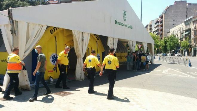 Preocupación por los brotes de coronavirus en Cataluña: Lérida y otros 7 municipios, confinados