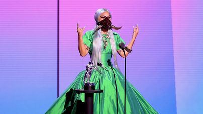 Los MTV Video Music Awards de la mascarilla coronan a Lady Gaga y Ariana Grande