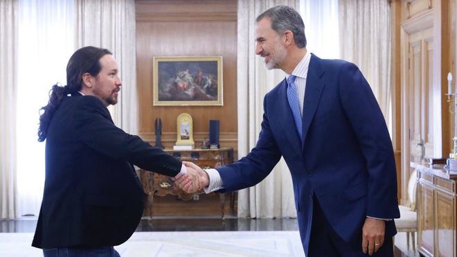 Unidas Podemos quiere prohibir que el Rey haga discursos sin control del Gobierno