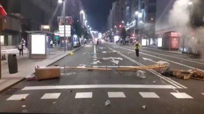 Otra noche de 'cuchillos largos' en pleno cierre perimetral: detenciones, agresiones y vandalismo