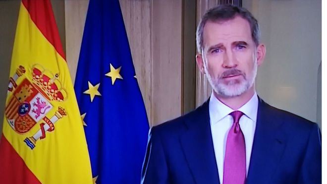 El Rey, en cuarentena al haber mantenido contacto con un positivo por Covid