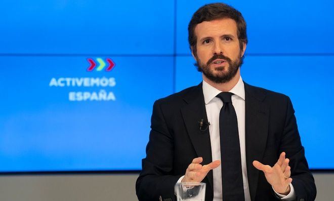 Pablo Casado: 'El PSOE se ha convertido en un partido sanchista'