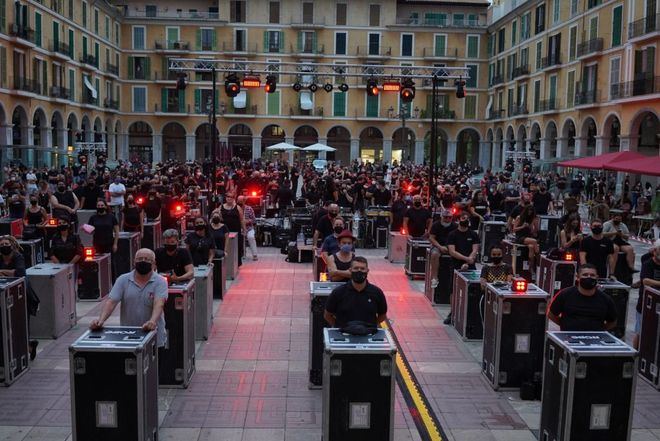 El sector de espectáculos denuncia ante Europa que no han recibido ayudas económicas