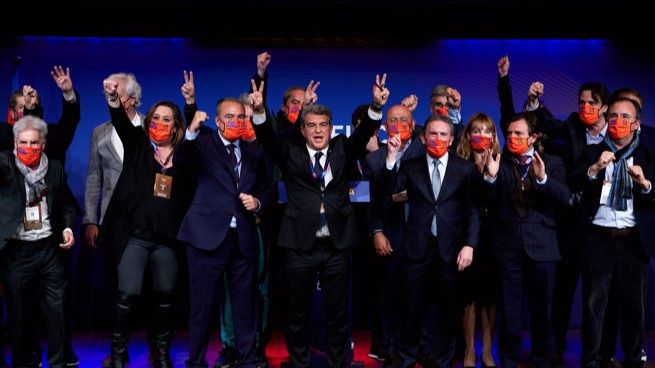 Joan Laporta, elegido nuevo presidente del FC Barcelona