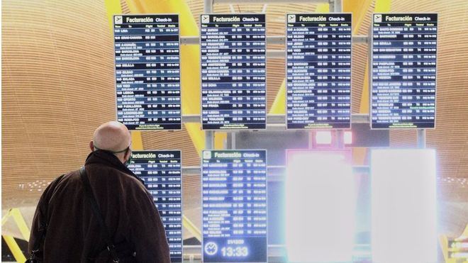 Prorrogan hasta el 30 de marzo la limitación de vuelos con Reino Unido, Brasil y Sudáfrica