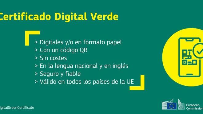 Primer paso para crear el pasaporte de vacunación: nace el certificado digital verde