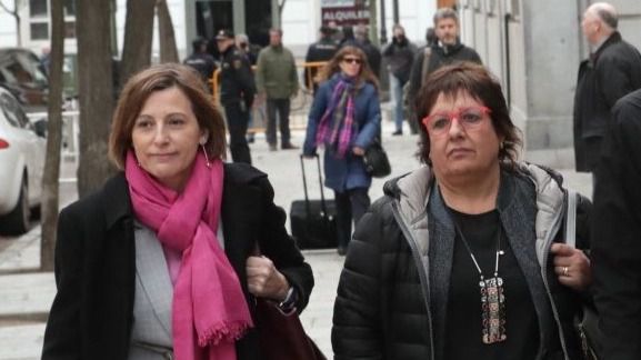 El juez anula la semilibertad de Bassa y Forcadell, tal como pidio la Fiscalía