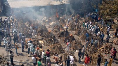 Situación límite en la India, que supera ya los 20 millones de contagios por Covid